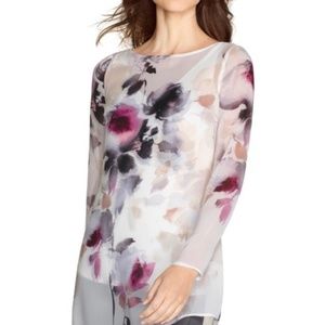 White House Black Market Bell Meadow Tunic